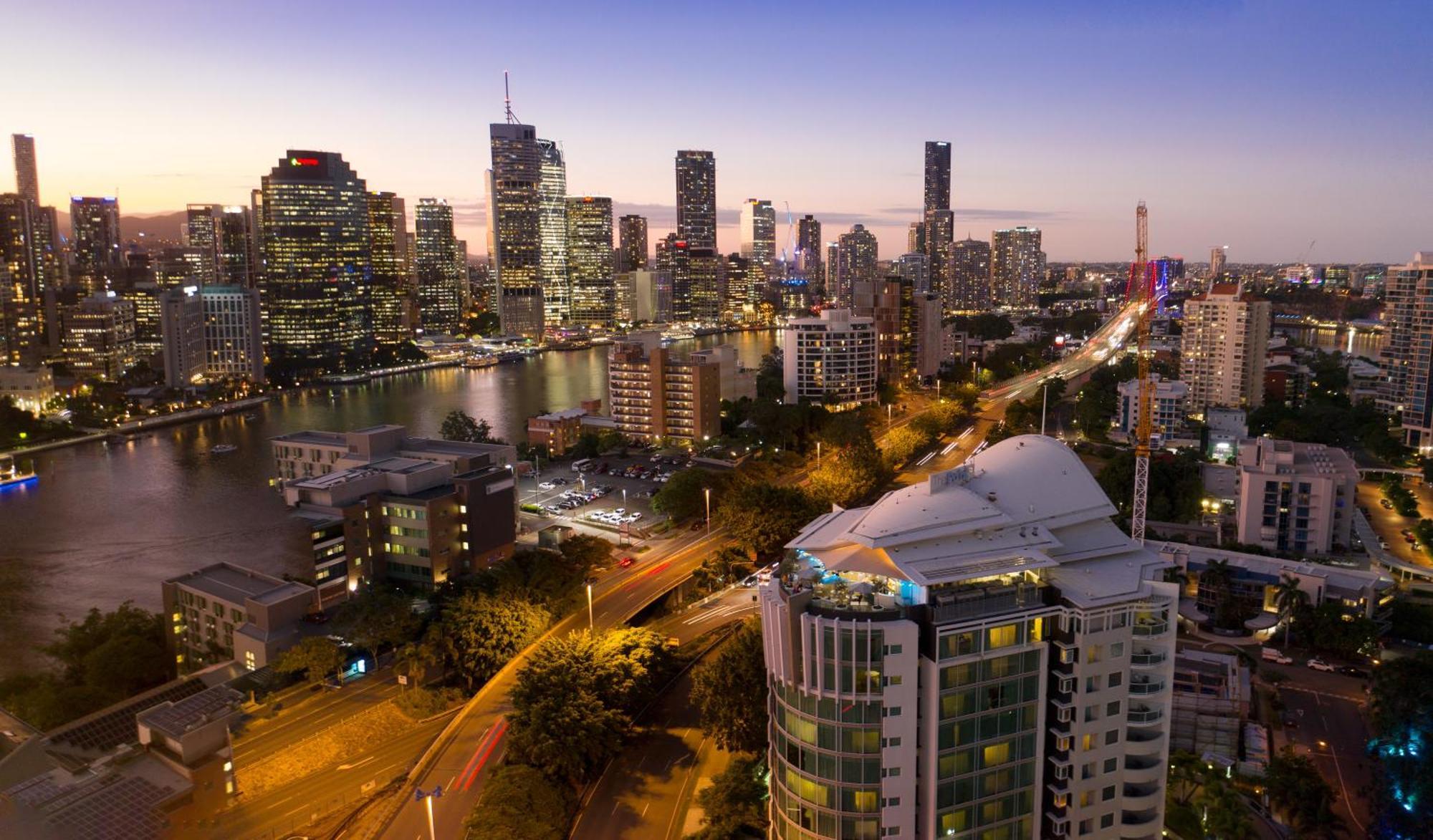 The Point Brisbane Hotel Zewnętrze zdjęcie Brisbane CBD